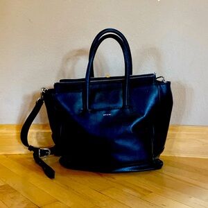 Black dipper bag